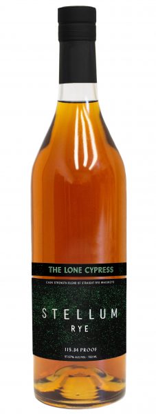 Rye Whiskey The Lone Cypress Stellum Spirits
