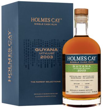 Single Cask Rum, 'Guyana - Uitvlugt 2003 - 21 Year'