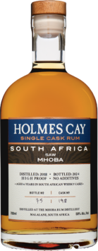 Single Cask Rum, 'South Africa - MHOBA 2018'