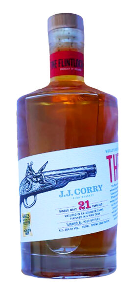 Single Malt Irish Whiskey The Flintock Batch 5  21 Years Old