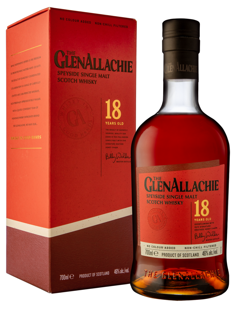 Single Malt Scotch Whisky, 18 Year, GlenAllachie Distillery