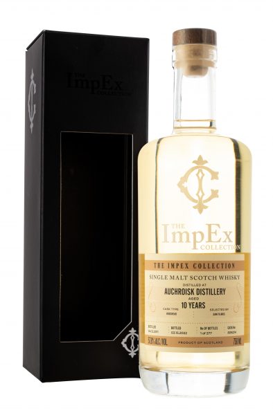 Single Malt Scotch Whisky Auchriosk 10 Year The ImpEx Collection 