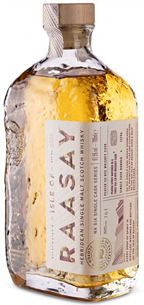 Single Malt Scotch Whisky Peated ExRye Single Cask 18627  Isle of Raasay 