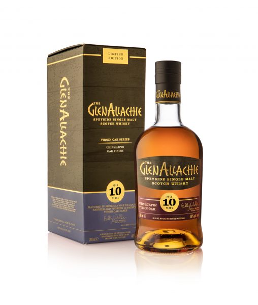 Single Malt Whisky, 'Virgin Oak - 10 Year Chinquapin Cask', GlenAllachie Distillery