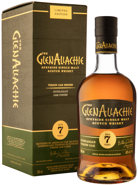 Single Malt Scotch Whisky Virgin Oak  7 Year Hungarian Oak Cask