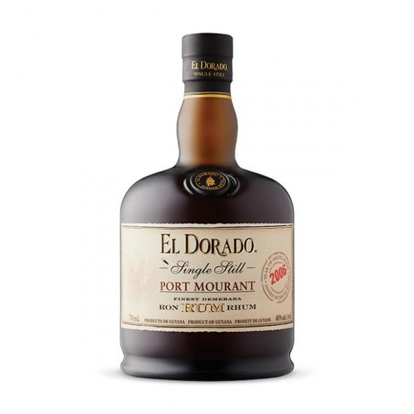 Single Still Rum  Port Mourant PM El Dorado