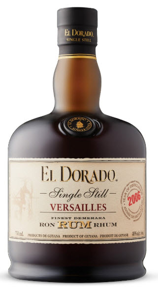 Single Still Rum  Versailles El Dorado