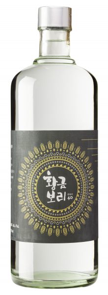 Soju Golden Barley Black Label 40