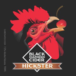 Sparkling Semi-Dry Cider 'Hickster', Black Diamond Cider
