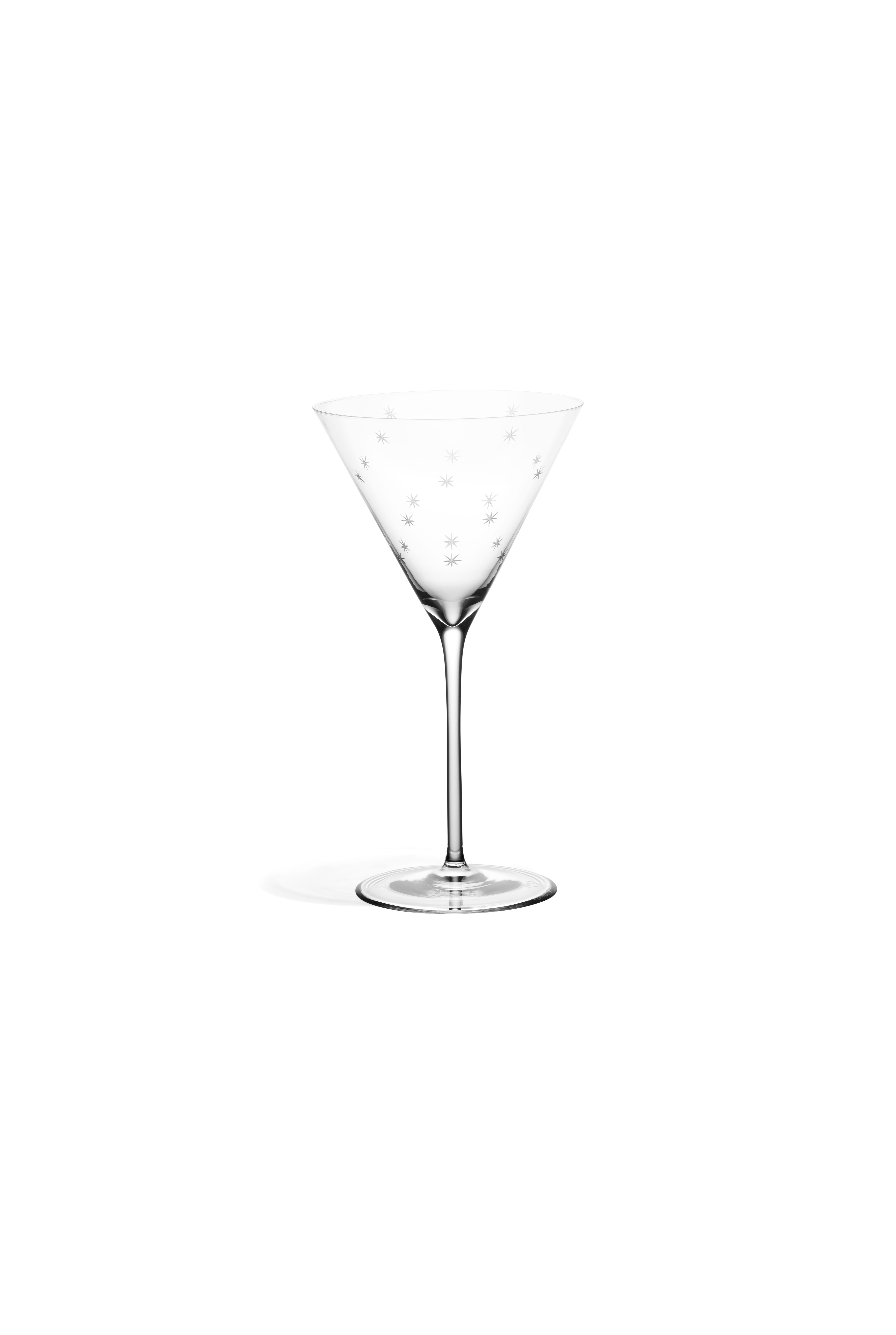 Martini Glass Set - Stars