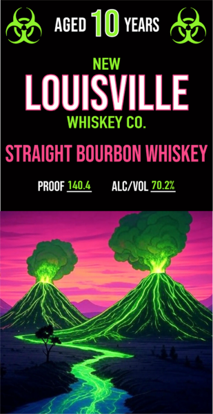 Straight Bourbon Whiskey 10 Year  9th Floor Skurnik Selection A132