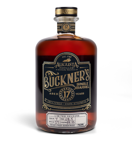 Straight Bourbon Whiskey Buckners 17 Cask Strength Single Barrel