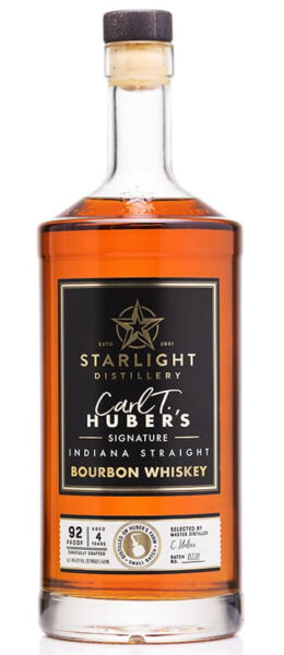 Straight Bourbon Whiskey Carl T Starlight Distillery