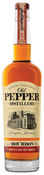 Straight Bourbon Whiskey, 'Old Pepper' Bottled In Bond