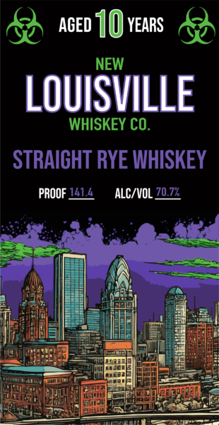 Straight Rye Whiskey 10 Year  9th Floor Skurnik Selection