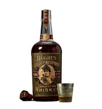 Straight Rye Whiskey, 'Belle of Bedford', Hughes Bros. Distillers