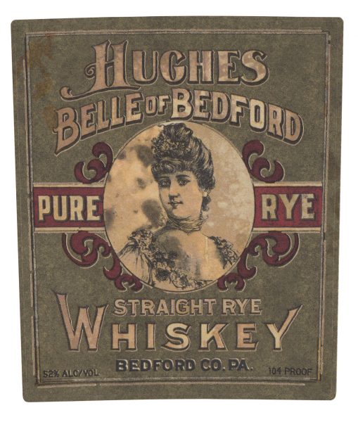 Straight Rye Whiskey Belle of Bedford 6YO Single Barrel Straight Rye 104 Hughes Bros 