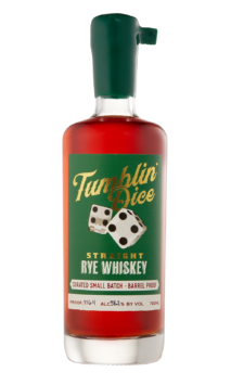 Straight Rye Whiskey, 'Tumblin' Dice - Small Batch'