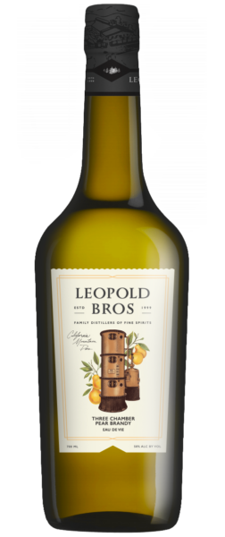 Three Chamber Pear Brandy Eau De Vie Leopold Bros