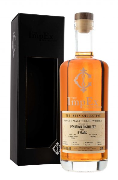 Welsh Single Malt Whisky Penderyn 5 Year The ImpEx Collection 