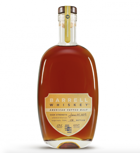 Whiskey American Vatted Malt Barrell Craft Spirits