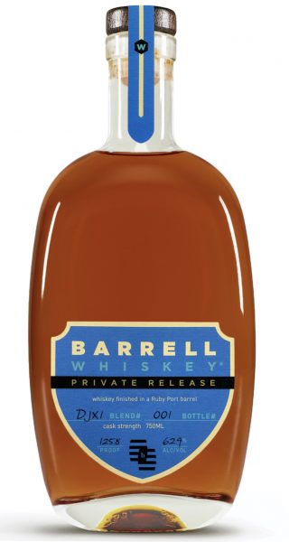 Whiskey Private Release, DJX1 - Ruby Port Cask, Barrell Craft Spirits