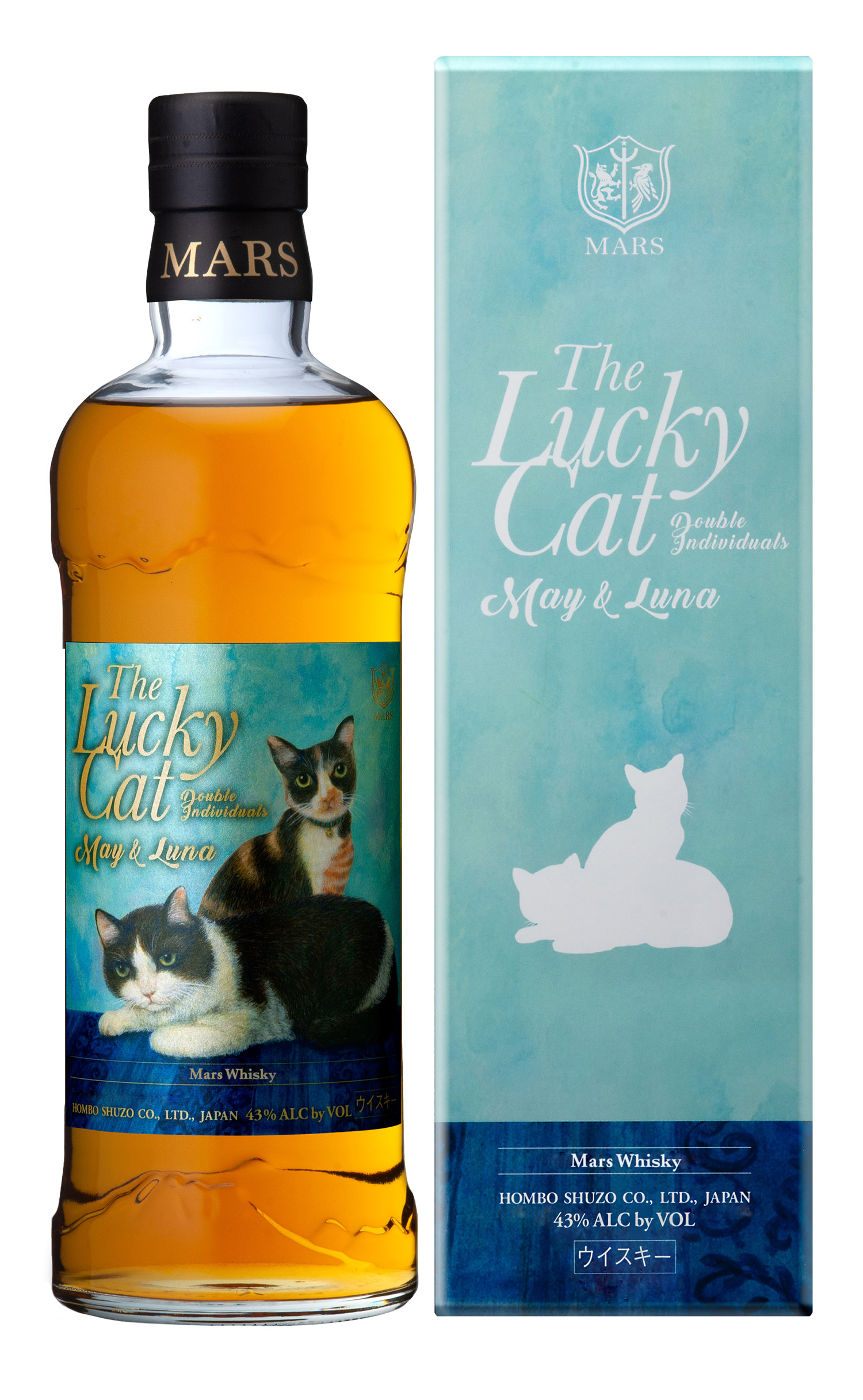 Whisky, 'The Lucky Cat, May & Luna', Mars Whisky - Skurnik Wines & Spirits