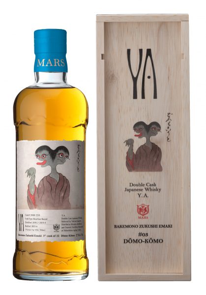 Whisky YA Bakemono  Double Cask 2008 2291 Mars Whisky