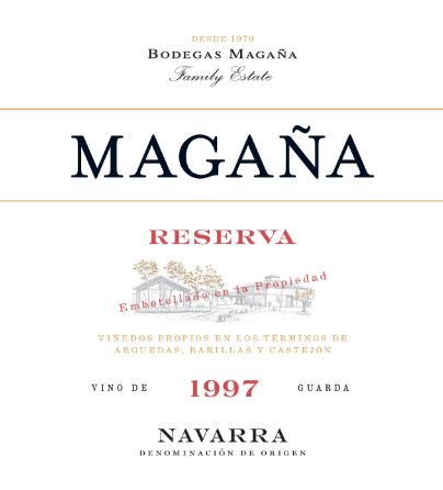 Navarra Tinto Reserva, Viña Magaña