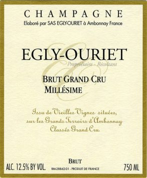 Champagne Extra Brut Grand Cru Millesime,