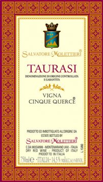 Taurasi 'Cinque Querce