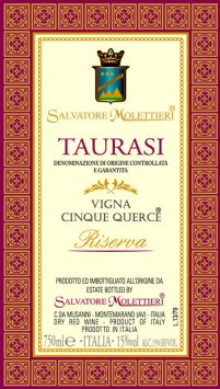 Taurasi Riserva 'Cinque Querce'