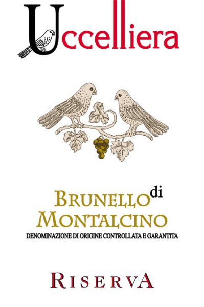 Brunello di Montalcino Riserva Uccelliera wood