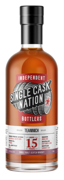 Single Malt Scotch Whisky Teaninich 2009 American Oak PX Cask 162426 Single Cask Nation