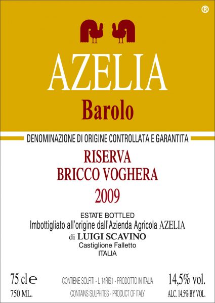 Barolo Riserva 'Bricco Voghera', Azelia [wood case]