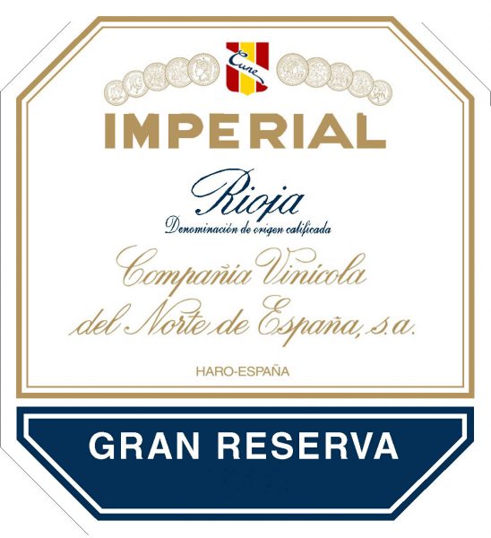 Rioja Gran Reserva Imperial CVNE