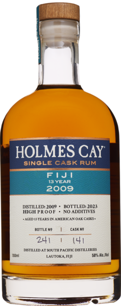 Single Cask Rum Fiji  South Pacific 2009