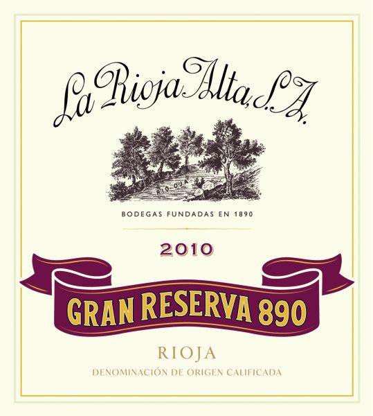 Rioja Gran Reserva 890