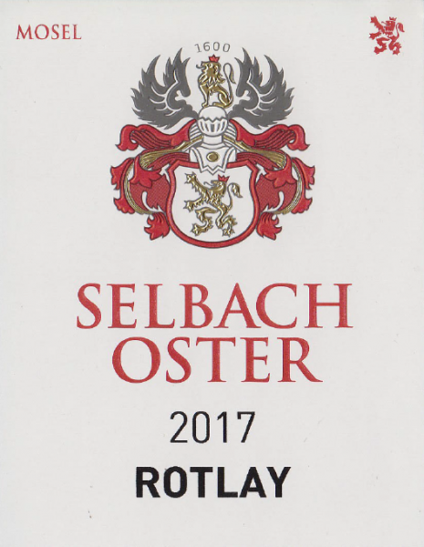 SelbachOster Zeltinger Sonnenuhr Rotlay Riesling Auslese