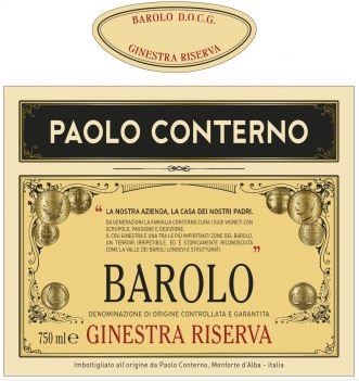 Barolo Riserva 'Ginestra'