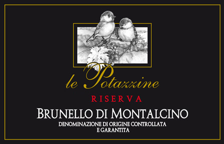 Brunello di Montalcino Riserva Le Potazzine wood