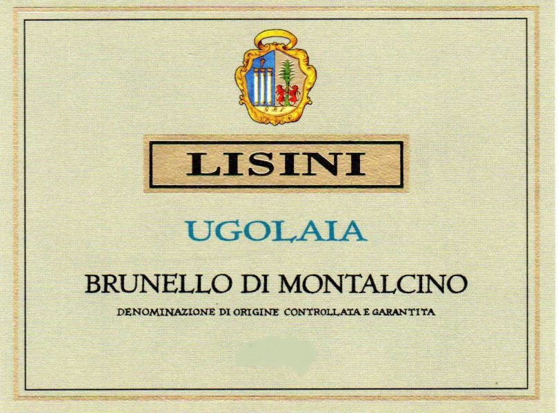 Brunello di Montalcino Ugolaia Lisini wood