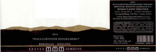 Spreitzer 'Alte Reben' Riesling Trocken