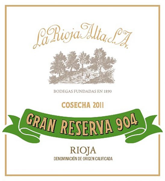 Rioja Gran Reserva, '904', La Rioja Alta