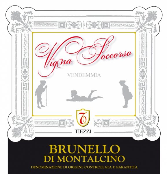 Brunello di Montalcino Vigna Soccorso Enzo Tiezzi STRAPPED