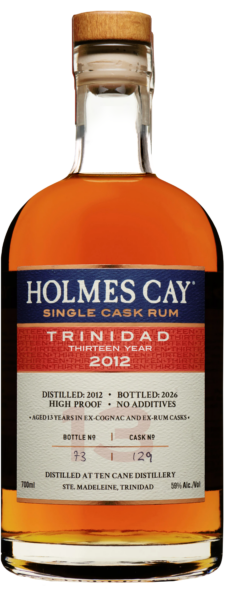 Single Cask Rum Trinidad  Ten Cane 2012  13 Year Holmes Cay