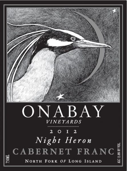 Cabernet Franc Night Heron Onabay Vineyards