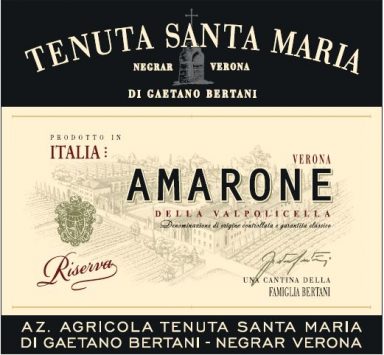 Amarone Classico Riserva, Tenuta Santa Maria