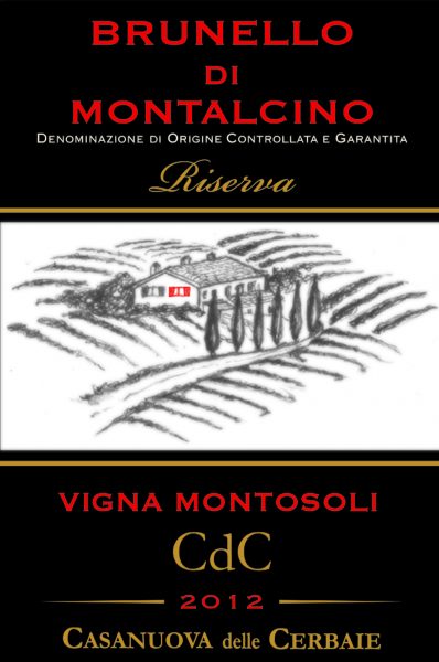 Brunello di Montalcino Riserva Vigna Montosoli Casanuova delle Cerbaie