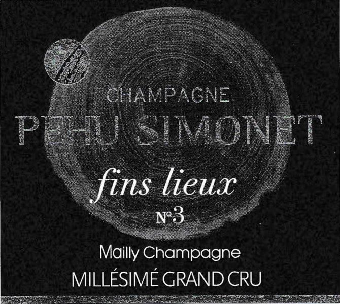 PehuSimonet Fins Lieux 3 Les Poules Mailly Blanc de Noirs Extra Brut